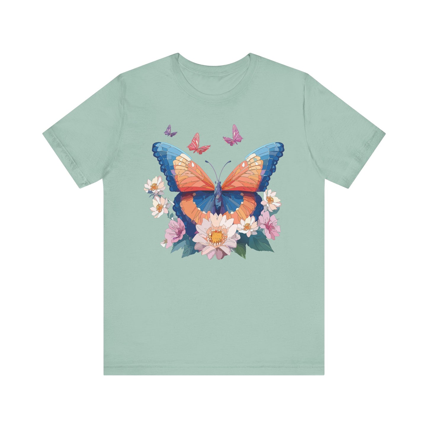 Butterfly Tee Shirt, Shirt with Butterfly