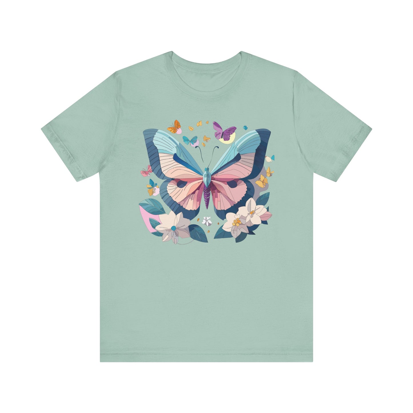 Butterfly Tee Shirt, Shirt with Butterfly