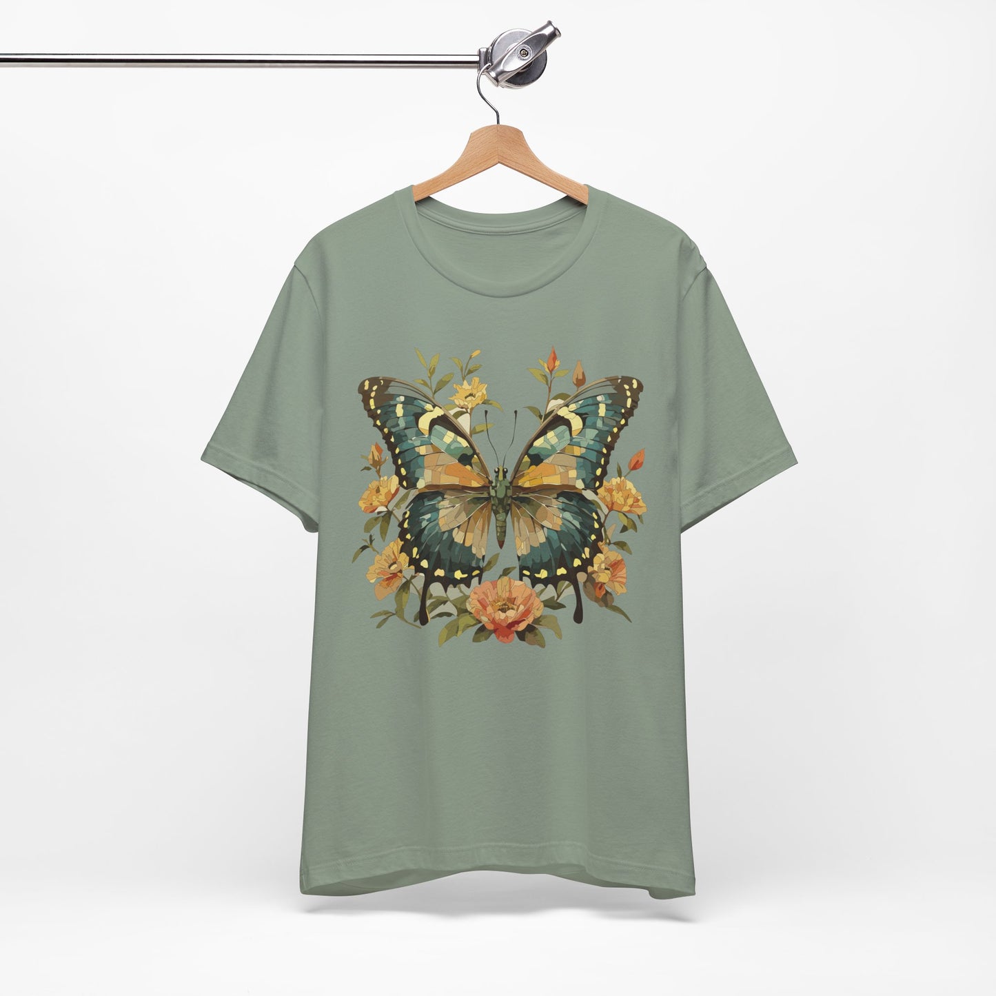 Butterfly Tee Shirt, Shirt with Butterfly