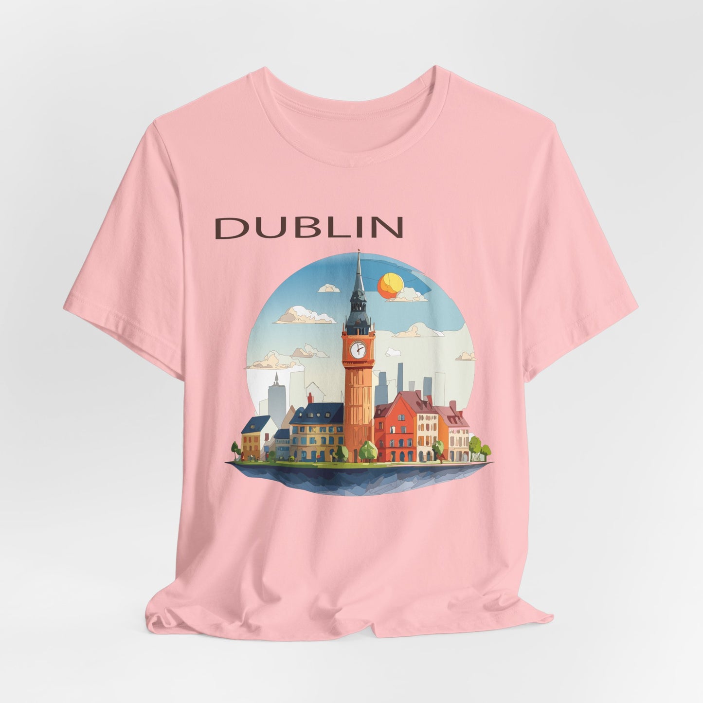 Dublin Shirt, Travel T-Shirt, Tourist Shirts, Tee Shirt with Travel Prints 1