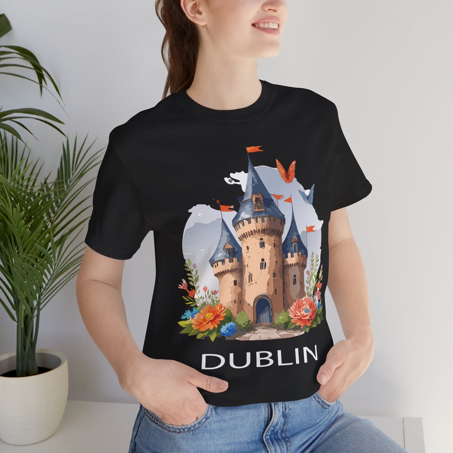 Dublin Shirt, Travel T-Shirt, Tourist Shirts, Tee Shirt with Travel Prints 4