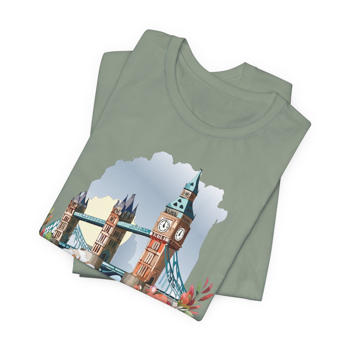 London Shirt, Travel T-Shirt, Tourist Shirts, Tee Shirt with Travel Prints 5