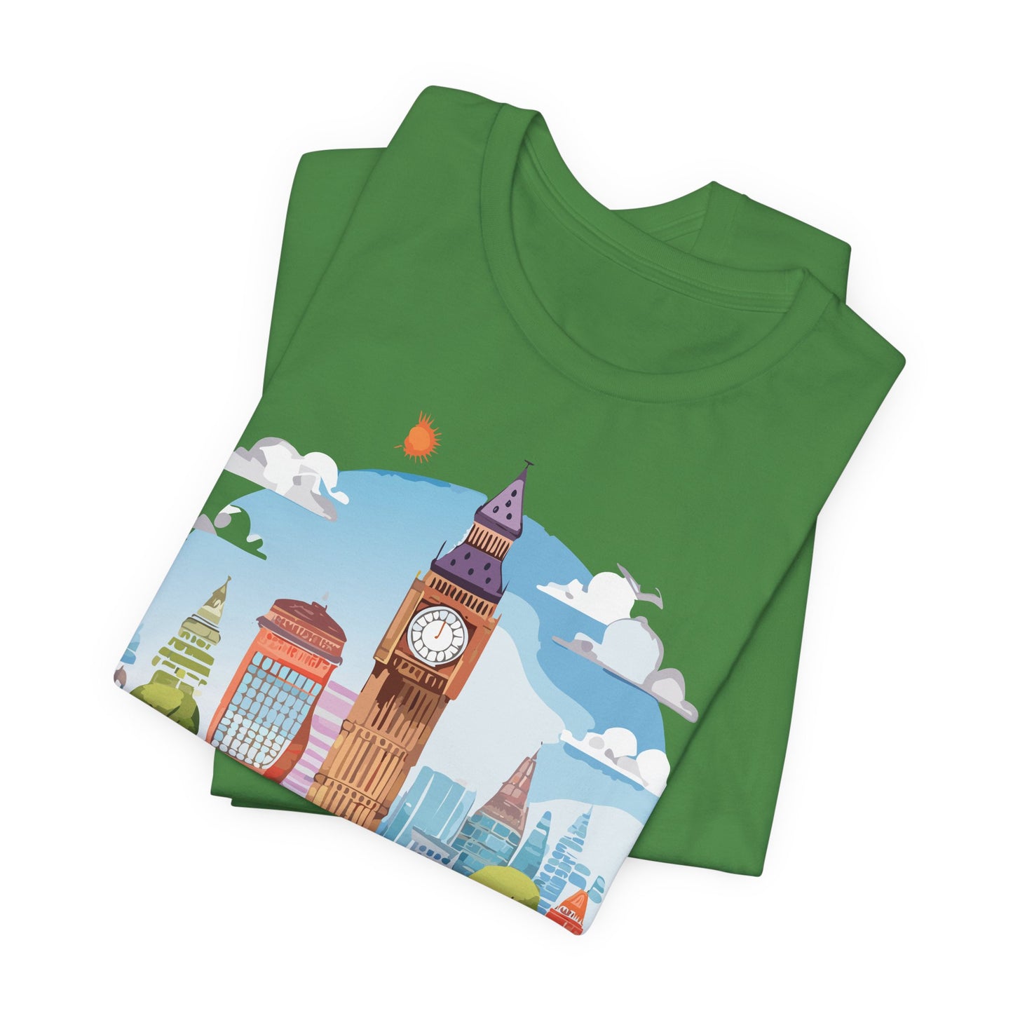 London Shirt, Travel T-Shirt, Tourist Shirts, Tee Shirt with Travel Prints 1