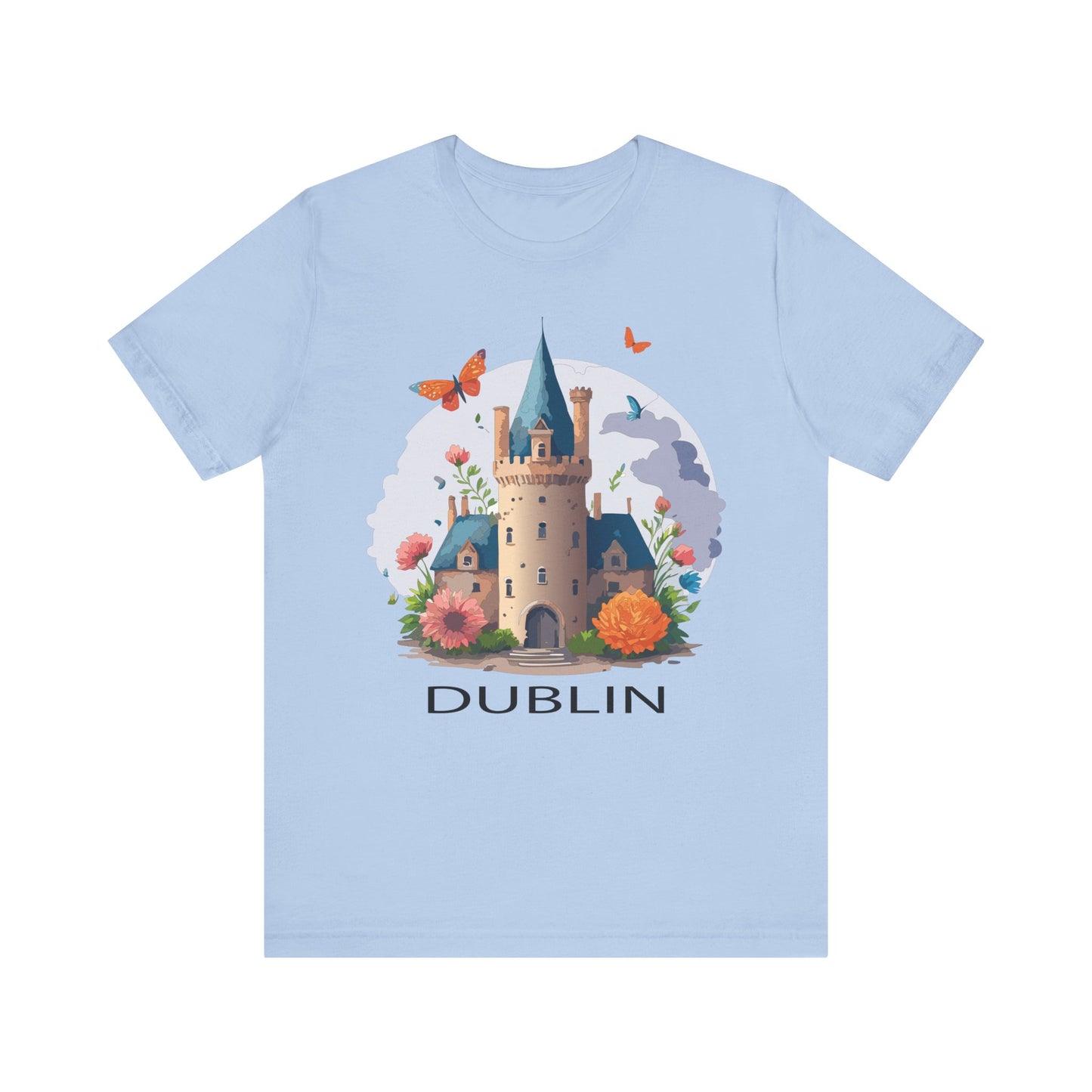 Dublin Shirt, Travel T-Shirt, Tourist Shirts, Tee Shirt with Travel Prints 5