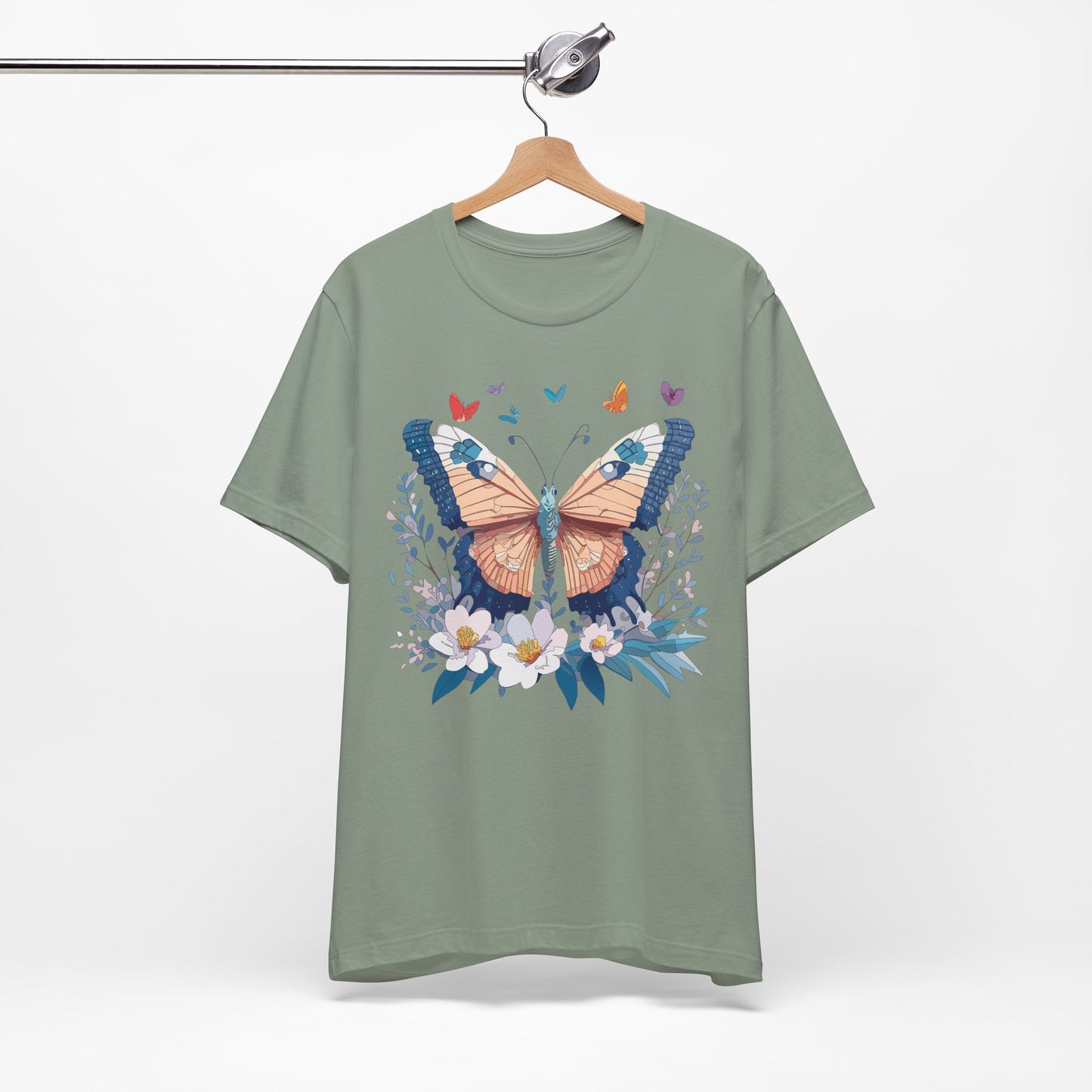 Butterfly Tee Shirt, Shirt with Butterfly