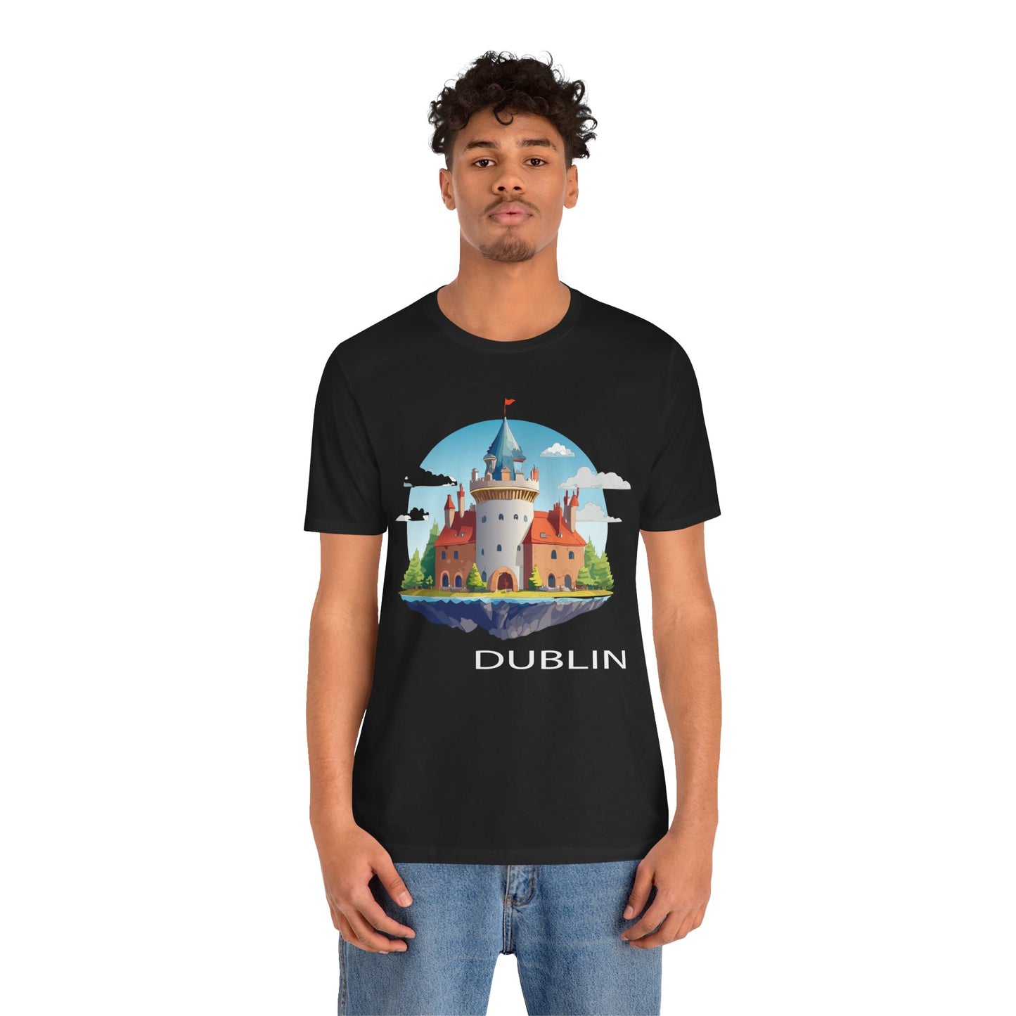 Dublin Shirt, Travel T-Shirt, Tourist Shirts, Tee Shirt with Travel Prints 3