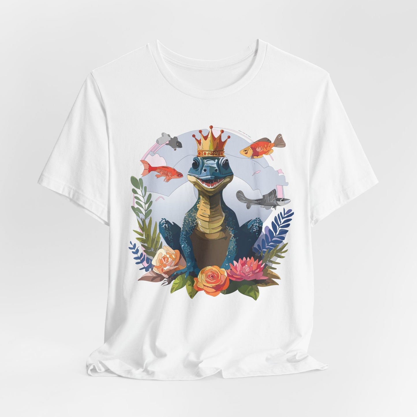 Animals Shirt, Shirt with Lizard