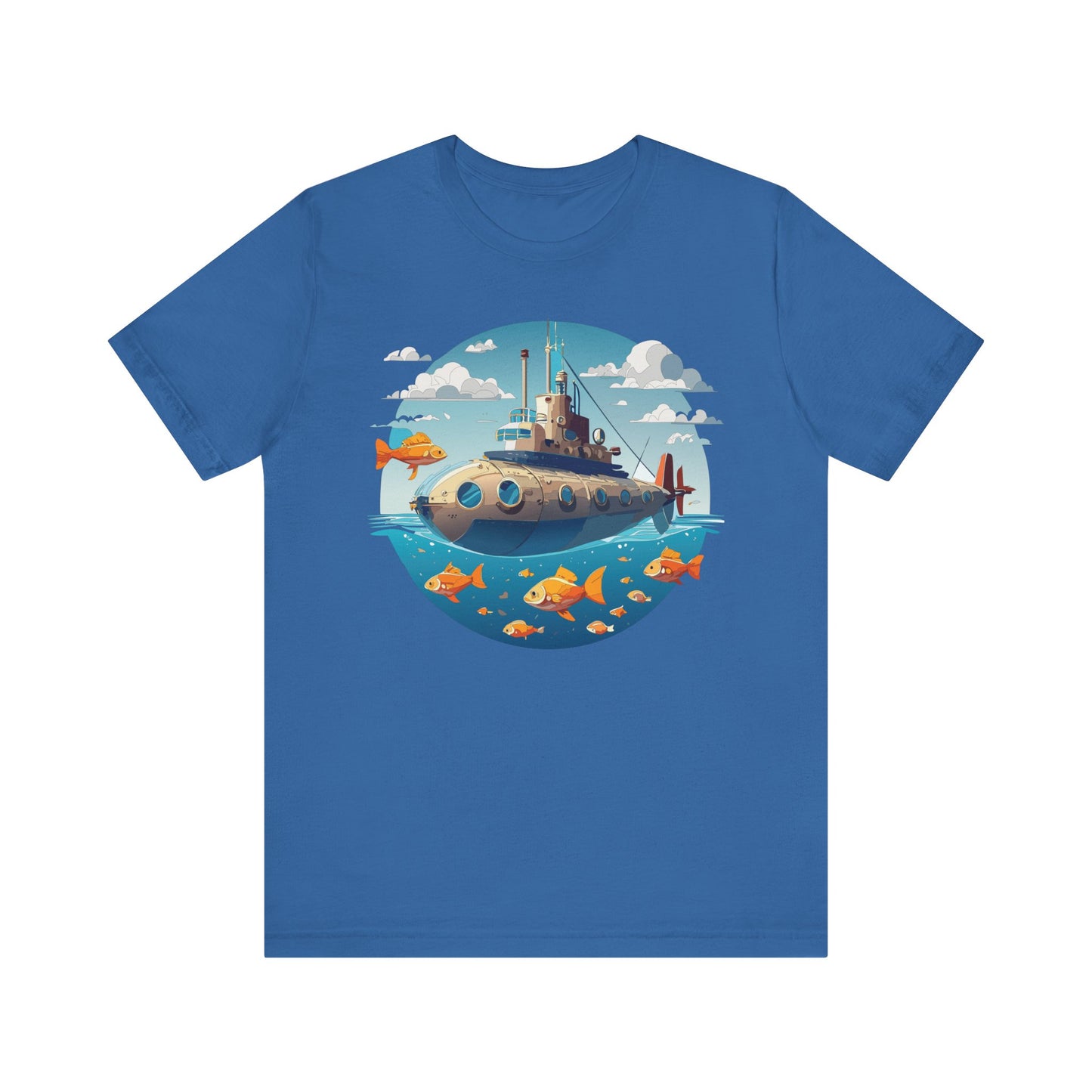 Ship Tee Shirt, Tee Shirt with Ship