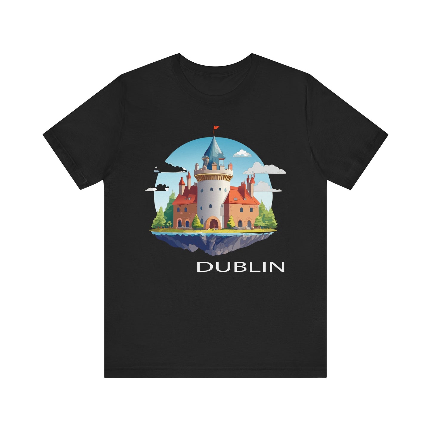 Dublin Shirt, Travel T-Shirt, Tourist Shirts, Tee Shirt with Travel Prints 3