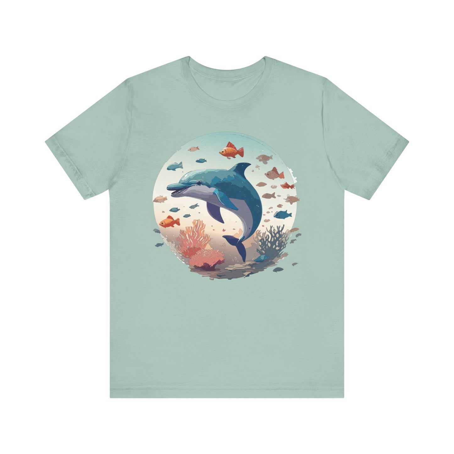 Animals Shirt, Shirt with Dolphin