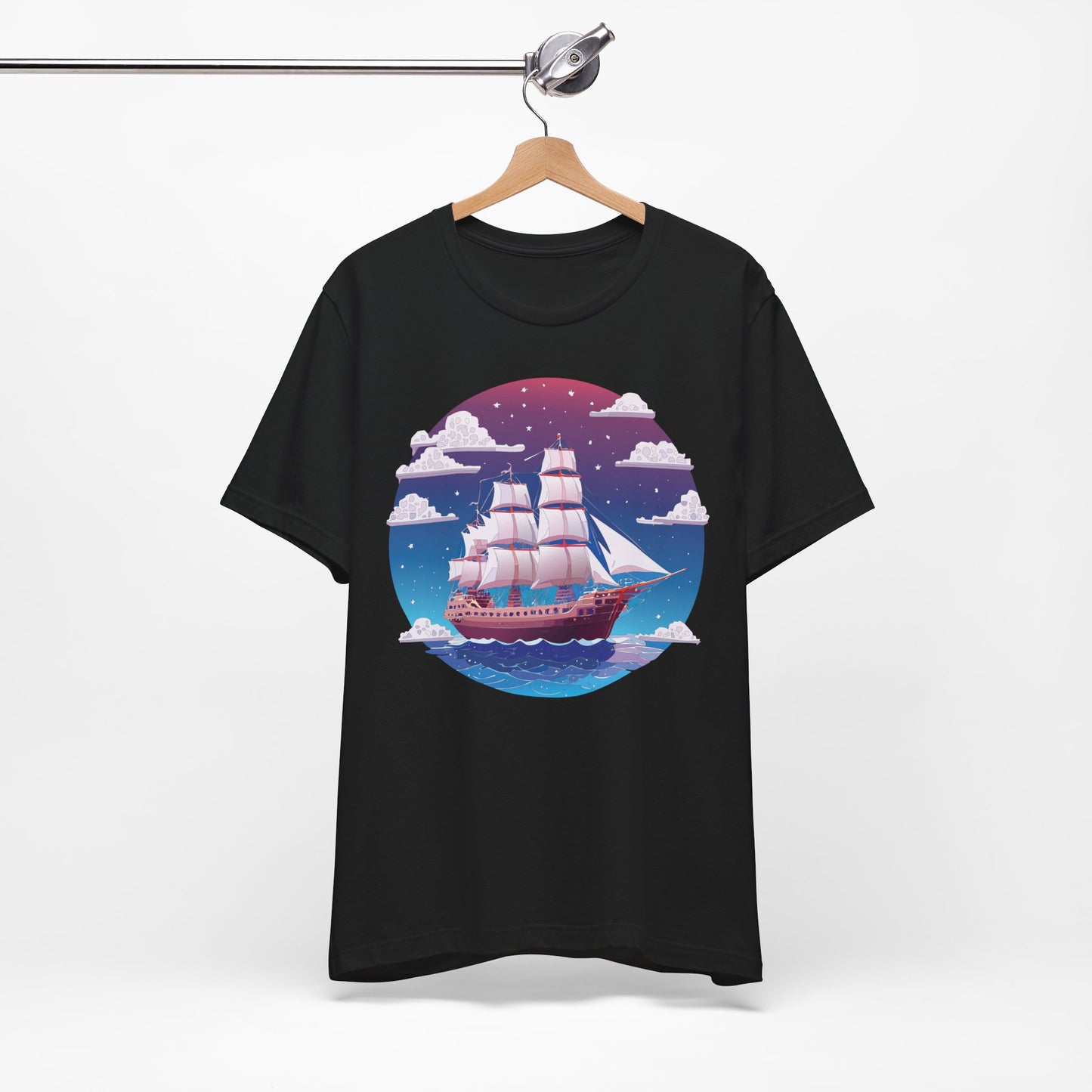 Ship Tee Shirt, Tee Shirt with Ship
