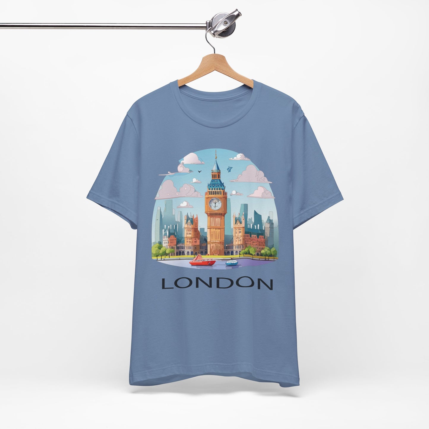 London Shirt, Travel T-Shirt, Tourist Shirts, Tee Shirt with Travel Prints 2
