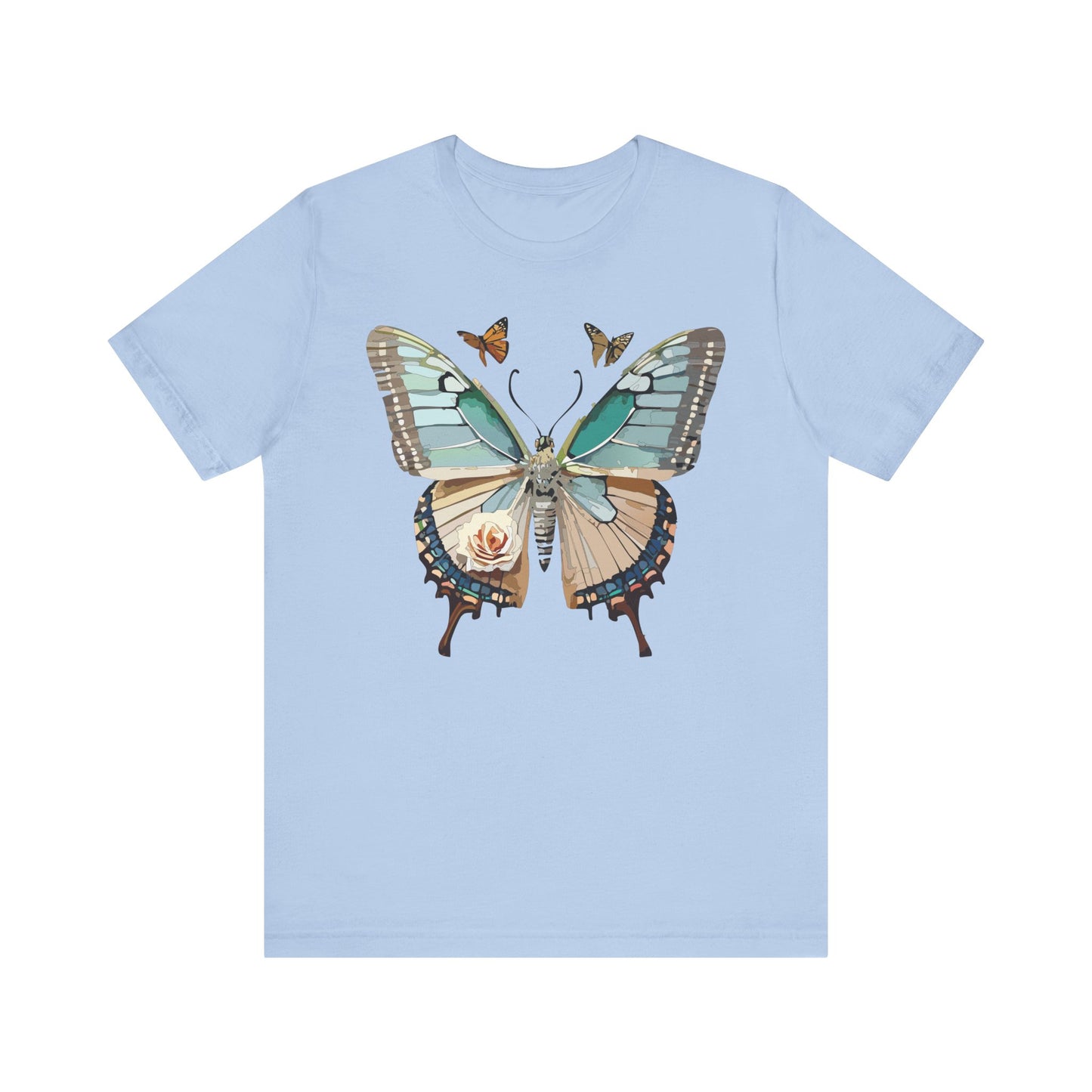 Butterfly Tee Shirt, Shirt with Butterfly
