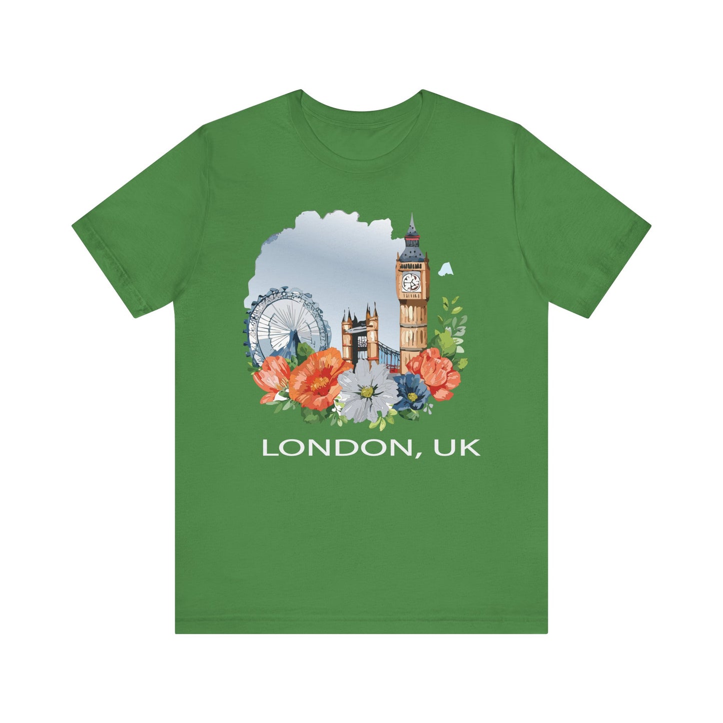 London Shirt, Travel T-Shirt, Tourist Shirts, Tee Shirt with Travel Prints 4