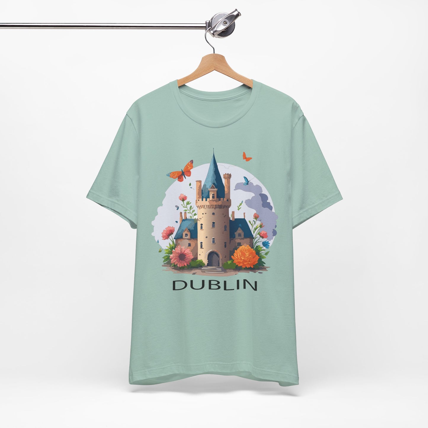 Dublin Shirt, Travel T-Shirt, Tourist Shirts, Tee Shirt with Travel Prints 5