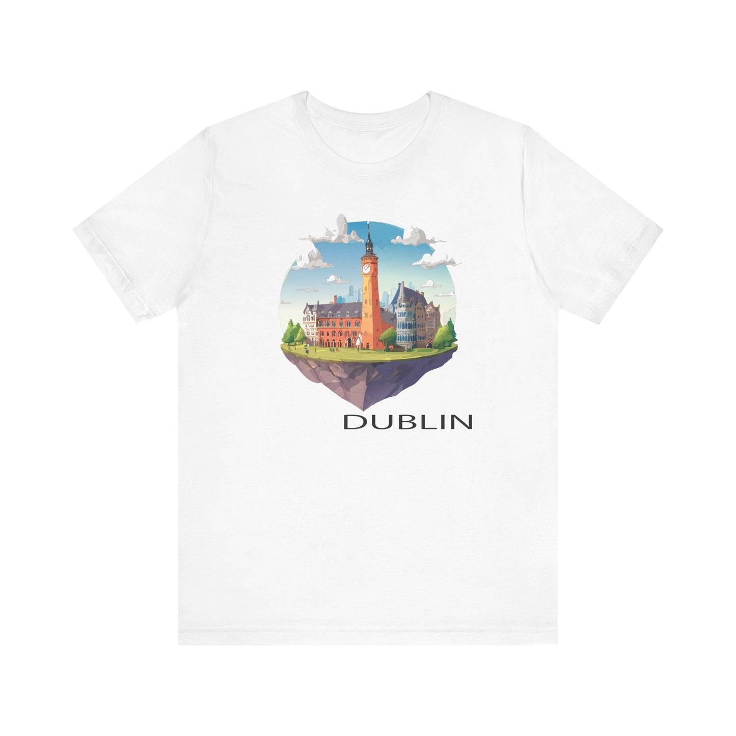 Dublin Shirt, Travel T-Shirt, Tourist Shirts, Tee Shirt with Travel Prints 2
