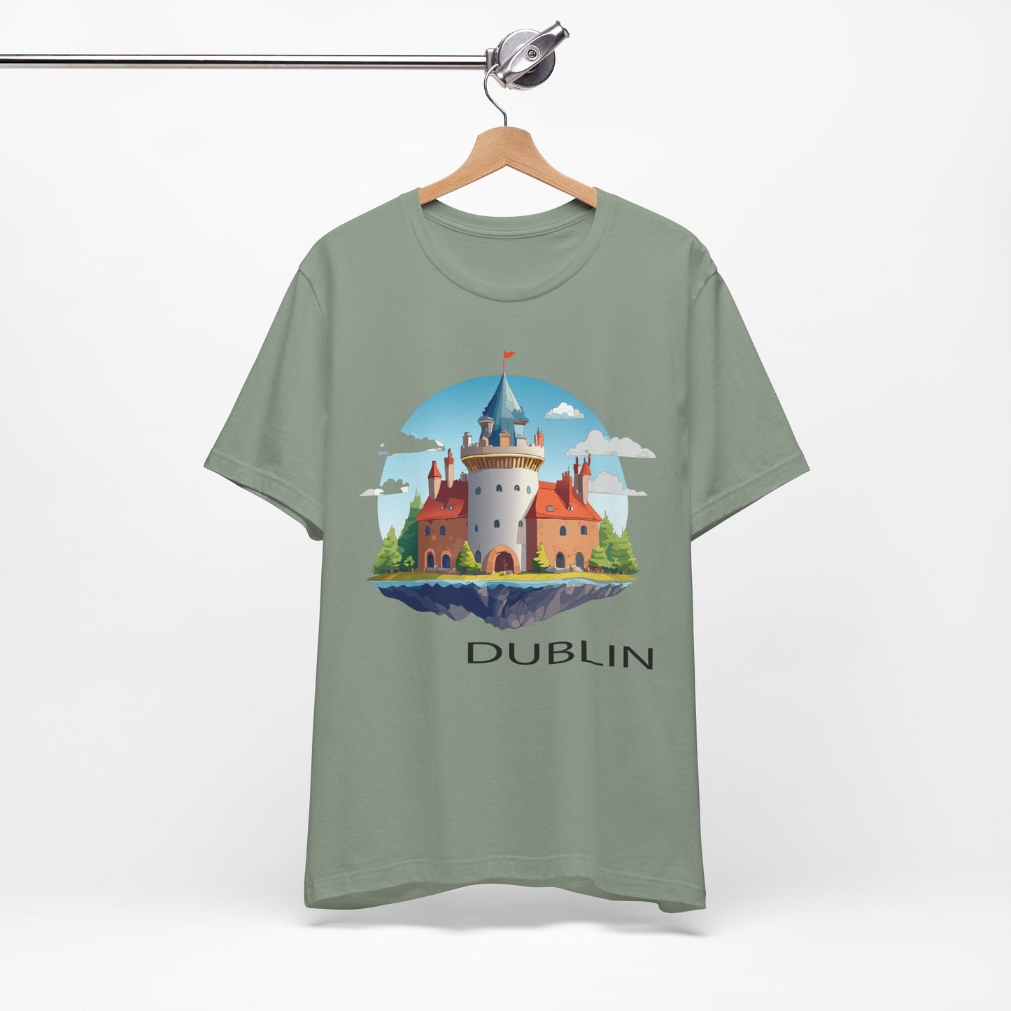 Dublin Shirt, Travel T-Shirt, Tourist Shirts, Tee Shirt with Travel Prints 3