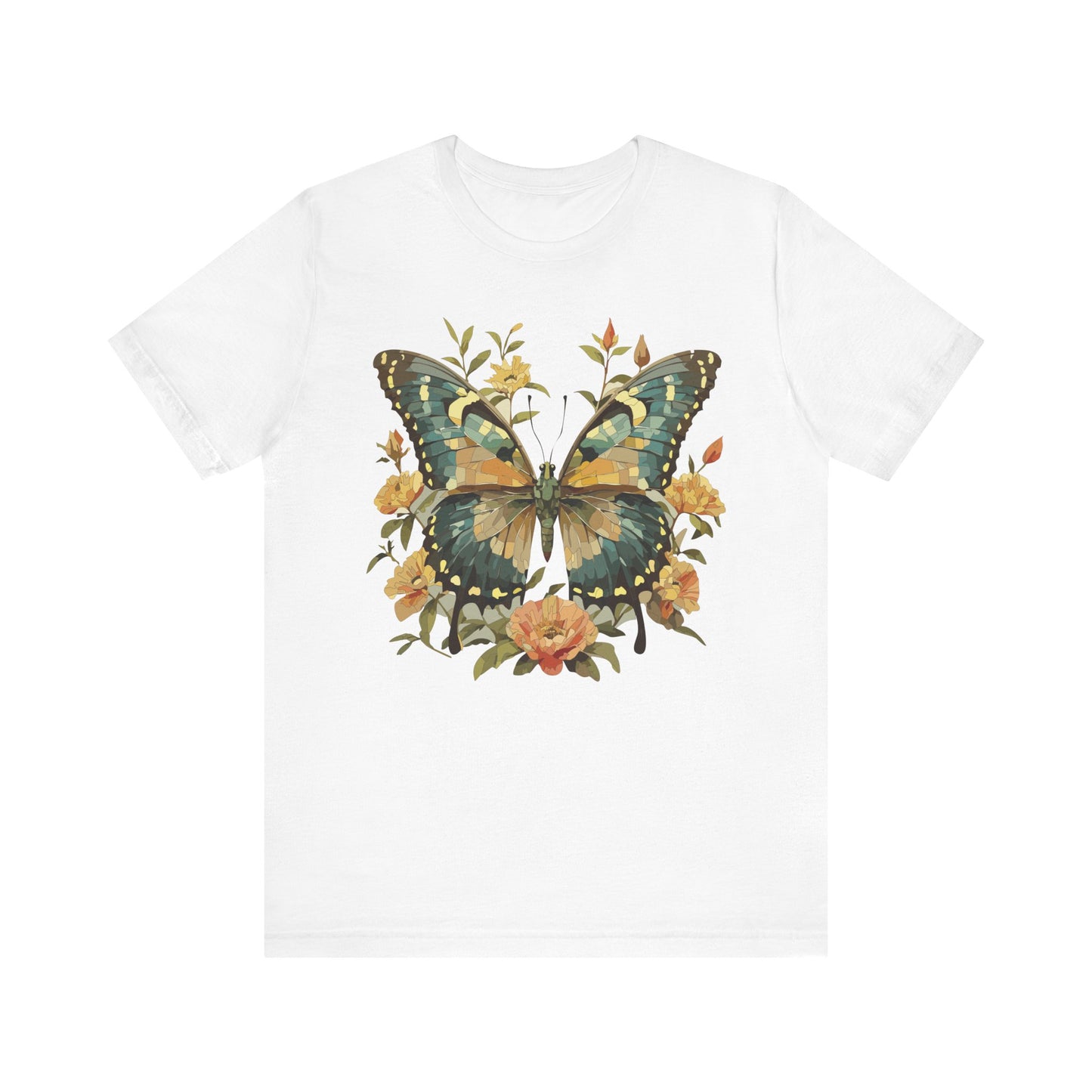 Butterfly Tee Shirt, Shirt with Butterfly