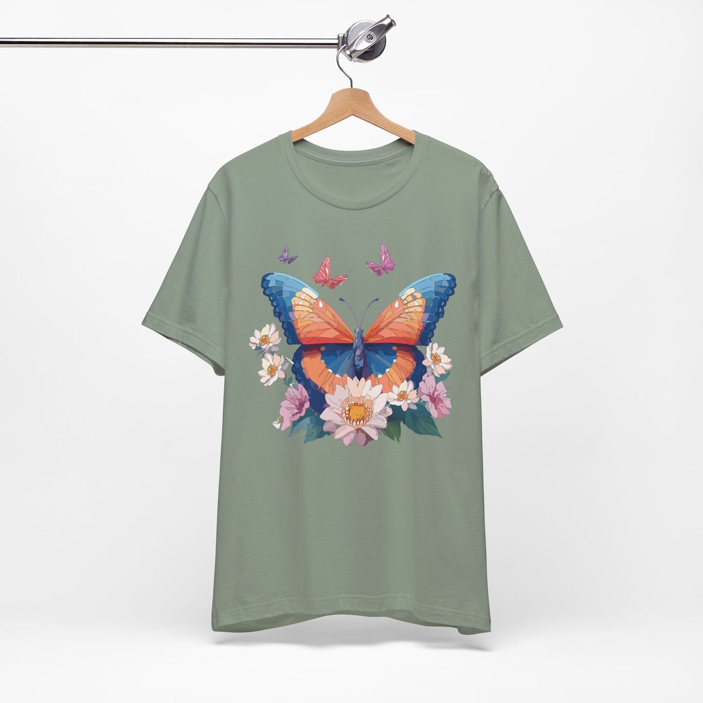Butterfly Tee Shirt, Shirt with Butterfly