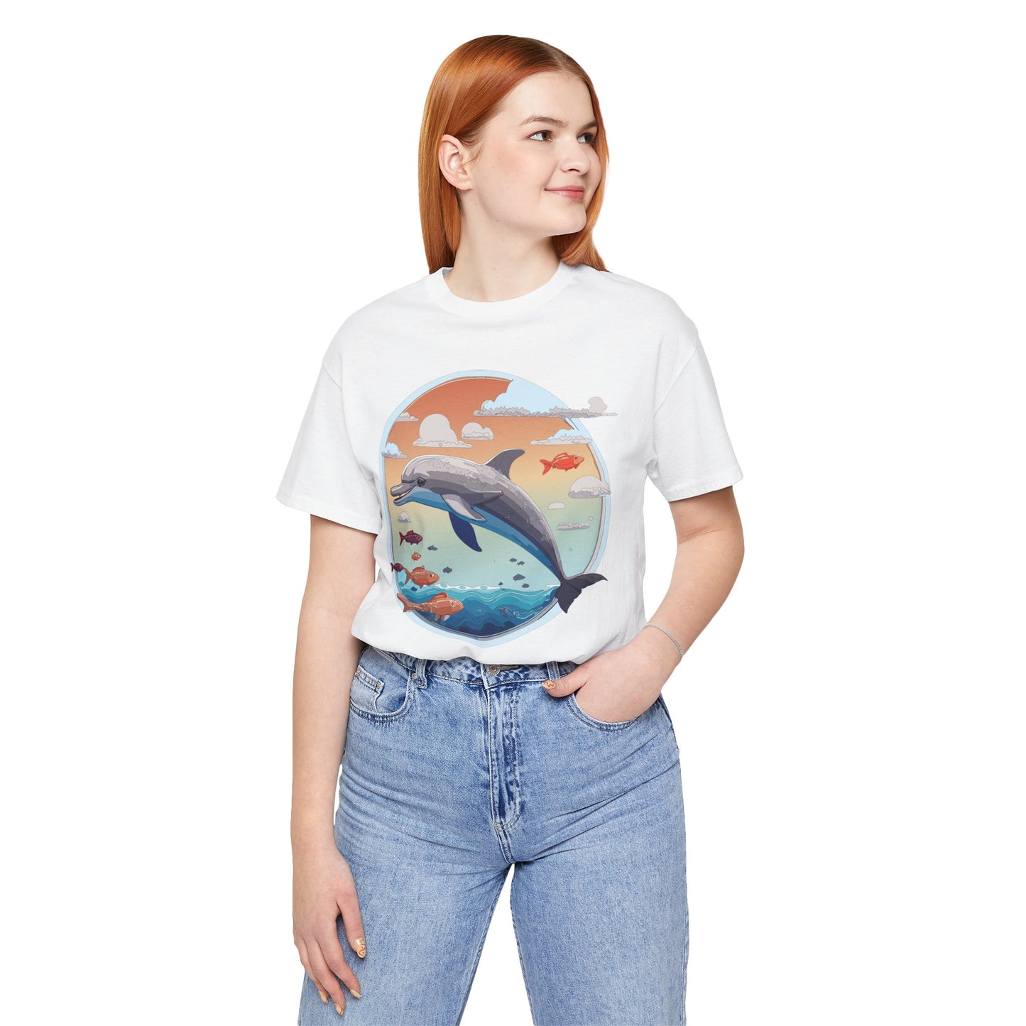 Animals Shirt, Shirt with Dolphin