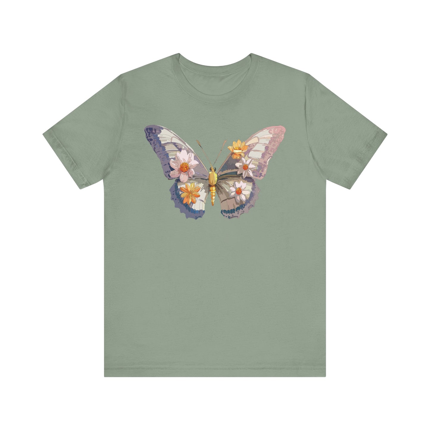 Butterfly Tee Shirt, Shirt with Butterfly