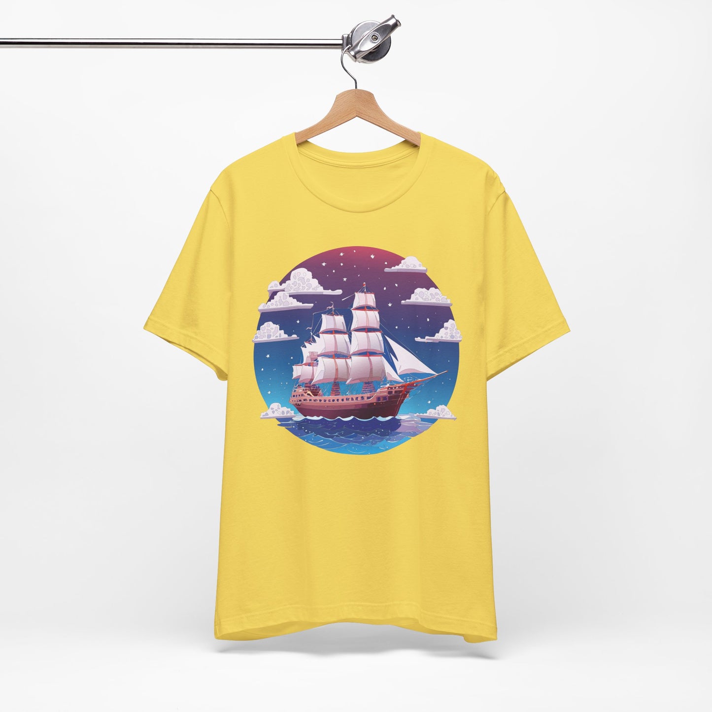 Ship Tee Shirt, Tee Shirt with Ship