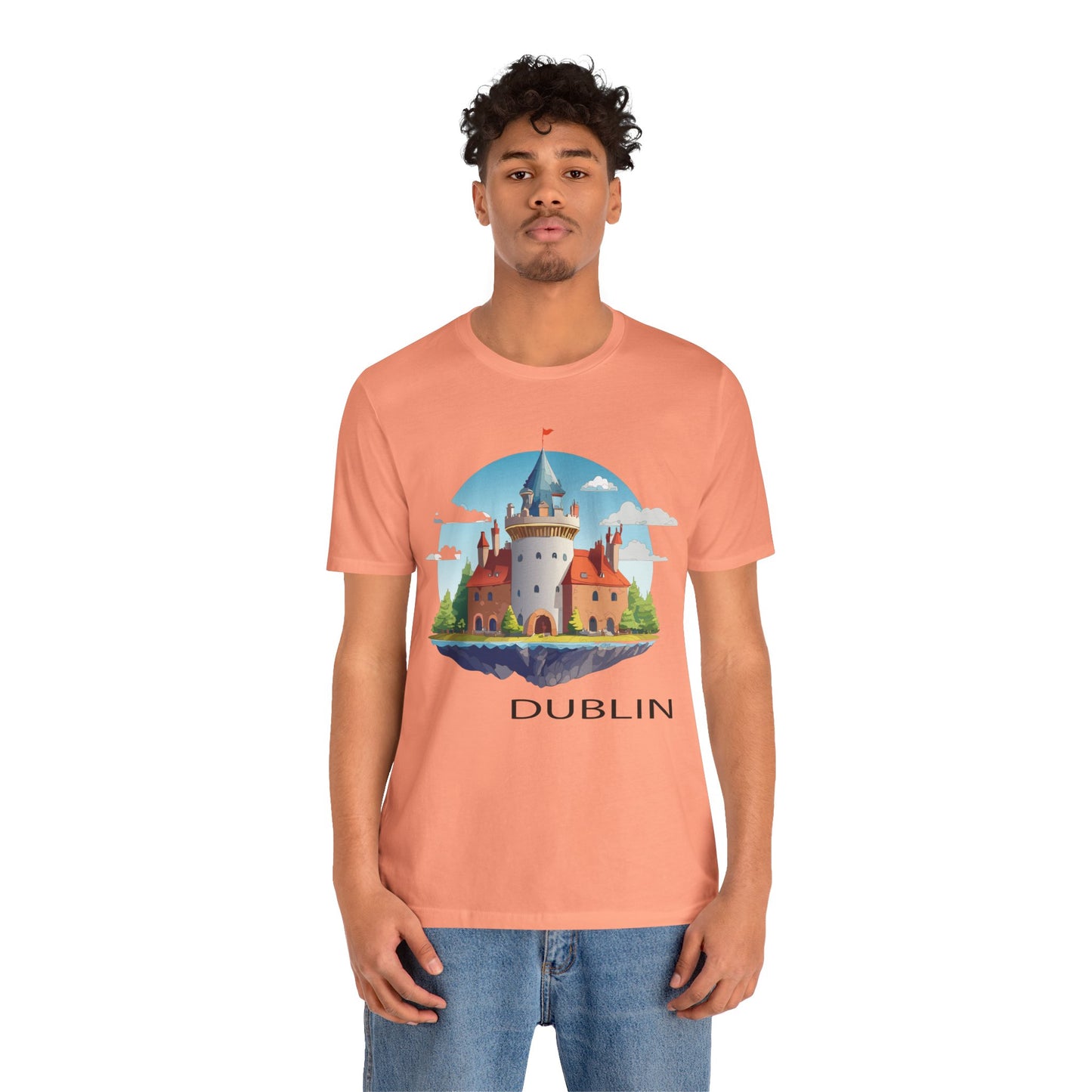 Dublin Shirt, Travel T-Shirt, Tourist Shirts, Tee Shirt with Travel Prints 3