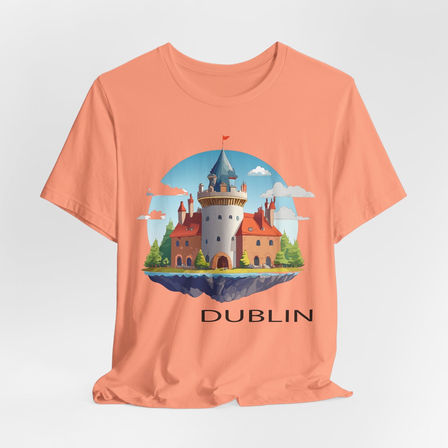 Dublin Shirt, Travel T-Shirt, Tourist Shirts, Tee Shirt with Travel Prints 3