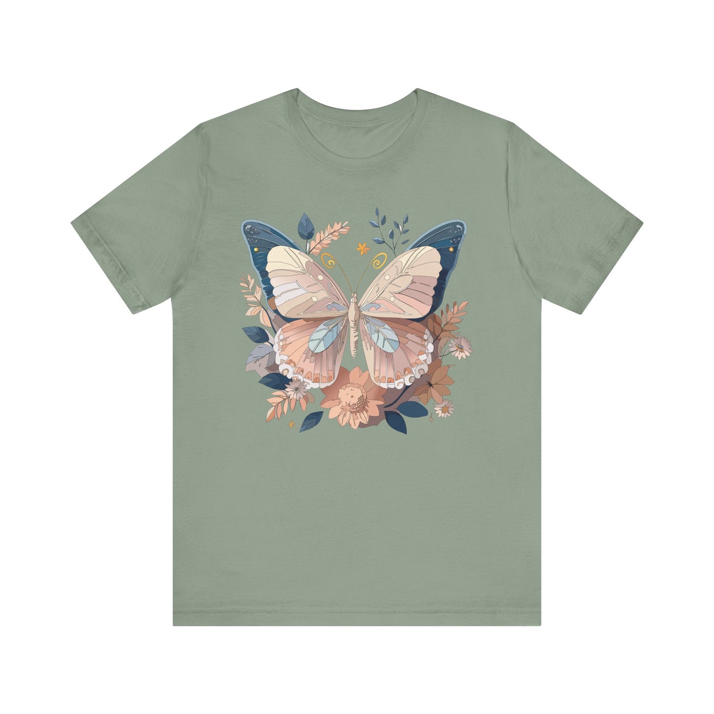 Butterfly Tee Shirt, Shirt with Butterfly