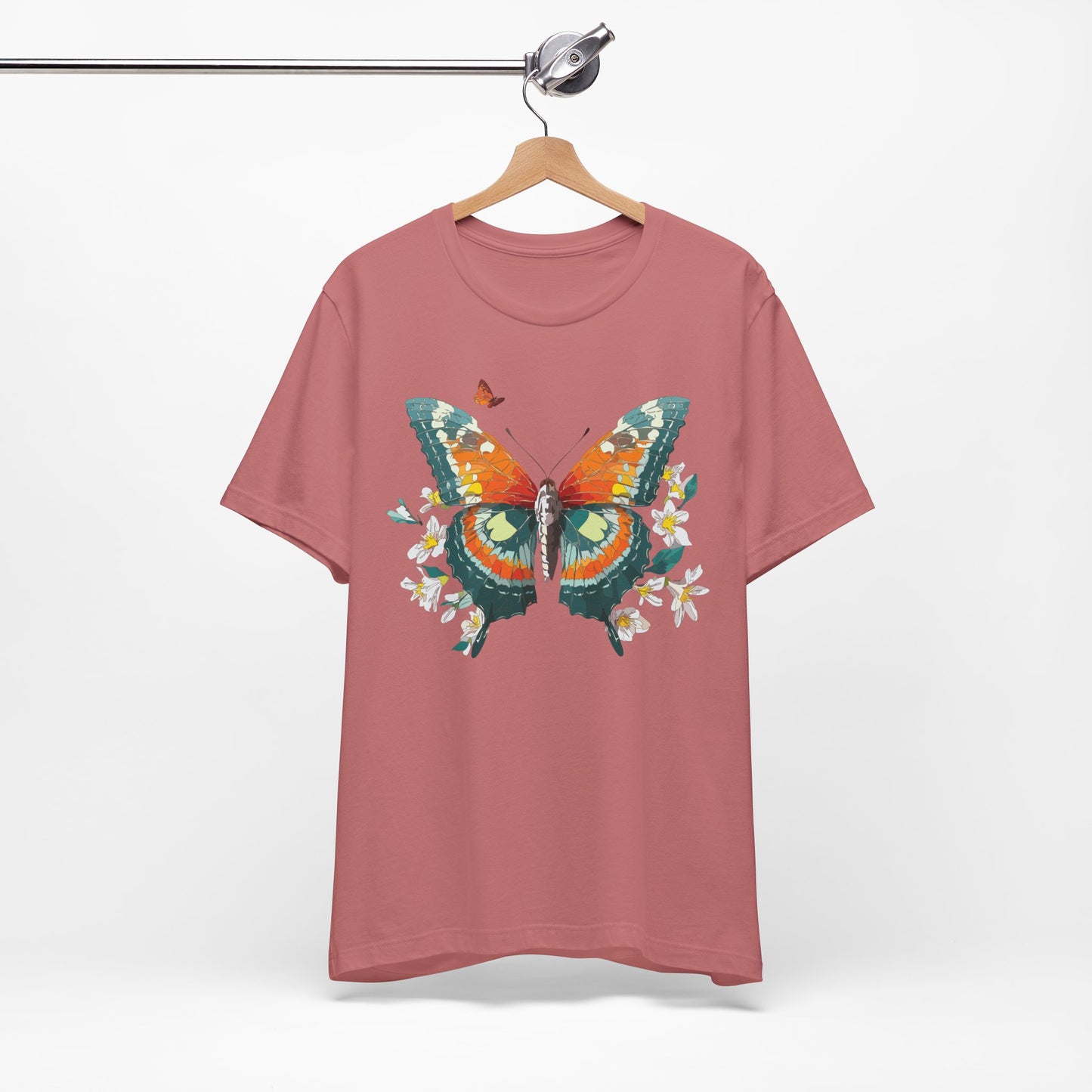 Butterfly Tee Shirt, Shirt with Butterfly