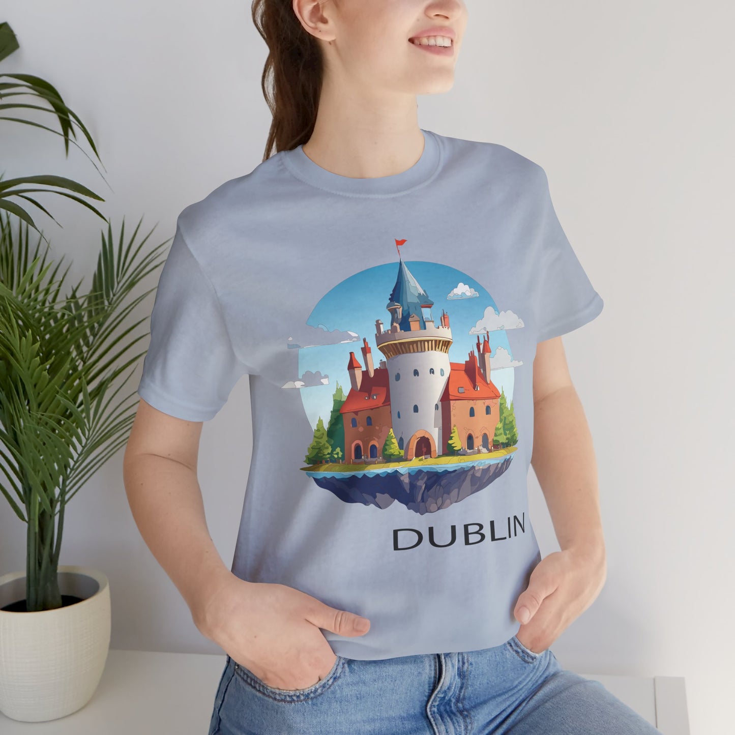 Dublin Shirt, Travel T-Shirt, Tourist Shirts, Tee Shirt with Travel Prints 3