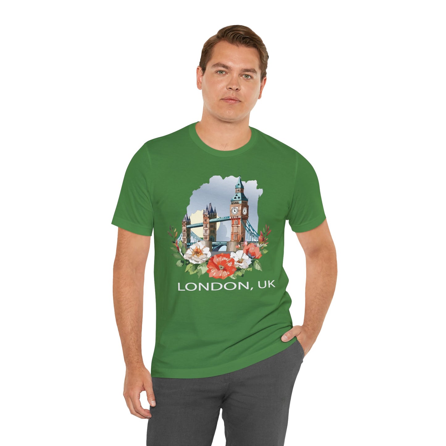 London Shirt, Travel T-Shirt, Tourist Shirts, Tee Shirt with Travel Prints 5