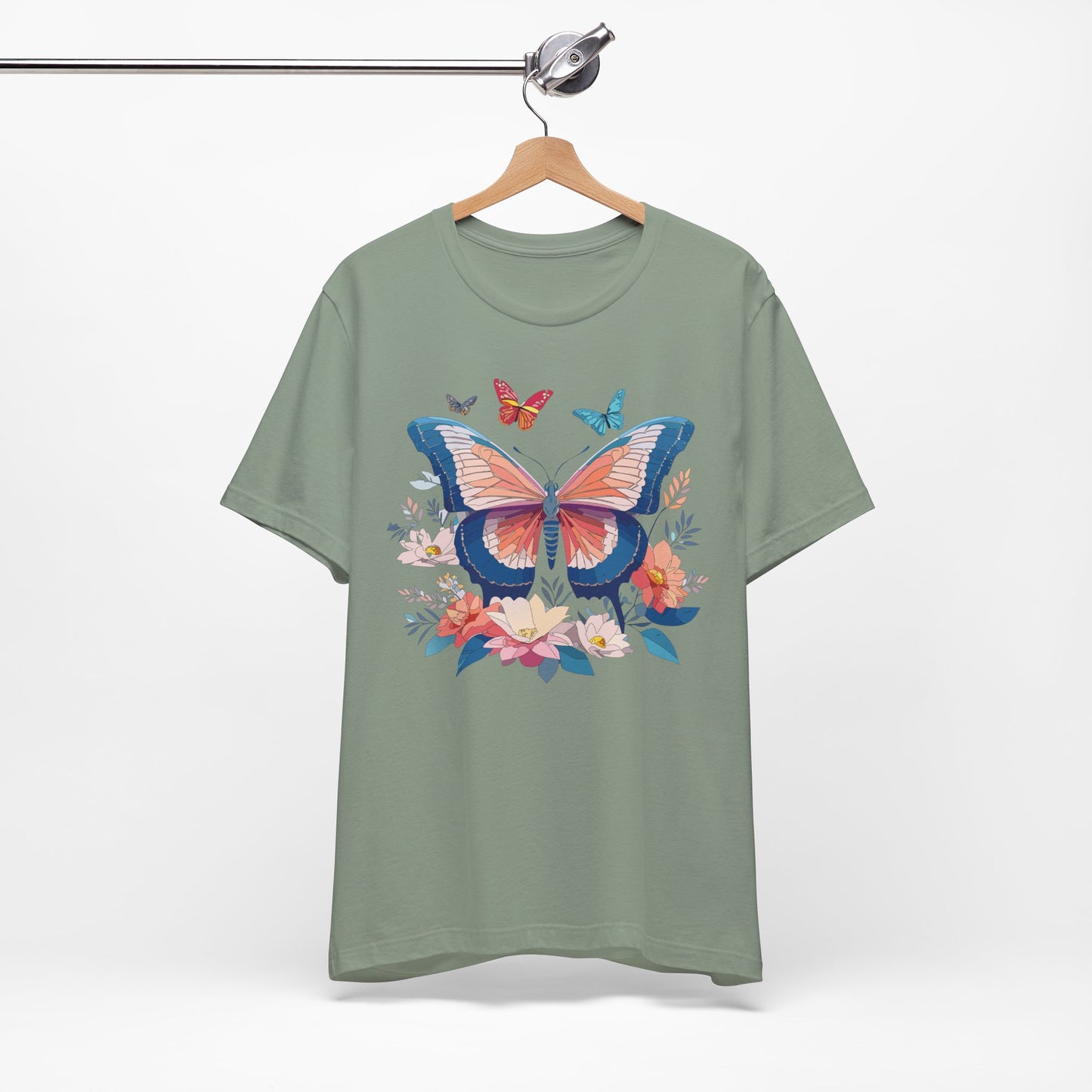 Butterfly Tee Shirt, Shirt with Butterfly