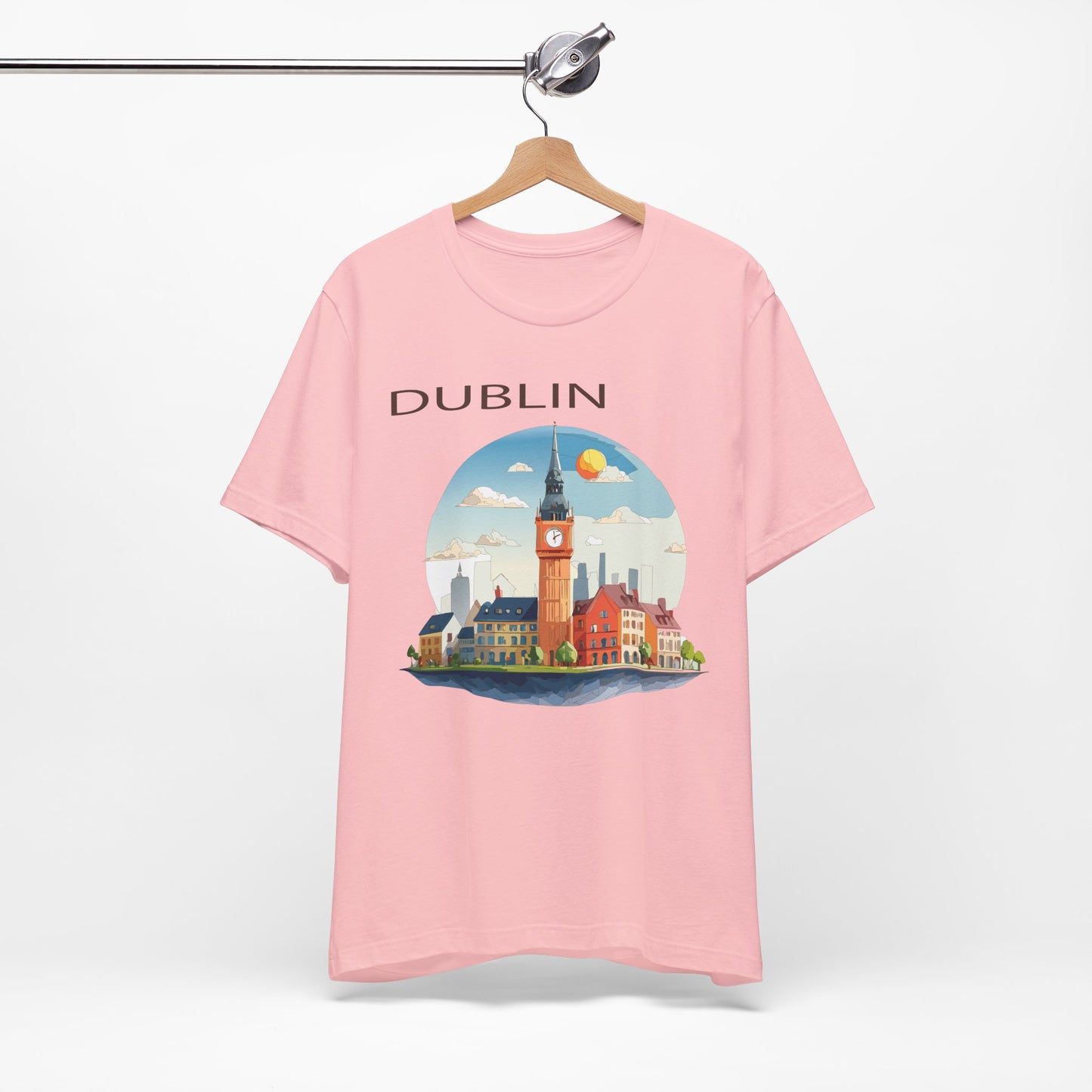 Dublin Shirt, Travel T-Shirt, Tourist Shirts, Tee Shirt with Travel Prints 1