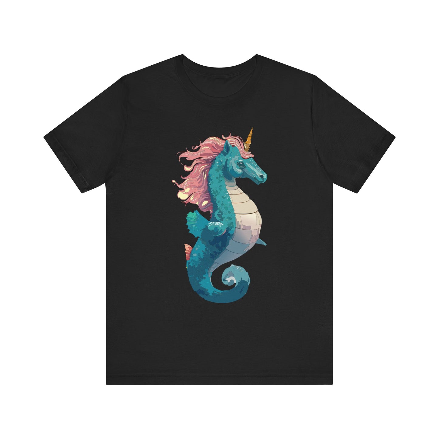 Animals Shirt, Shirt with Seahorse