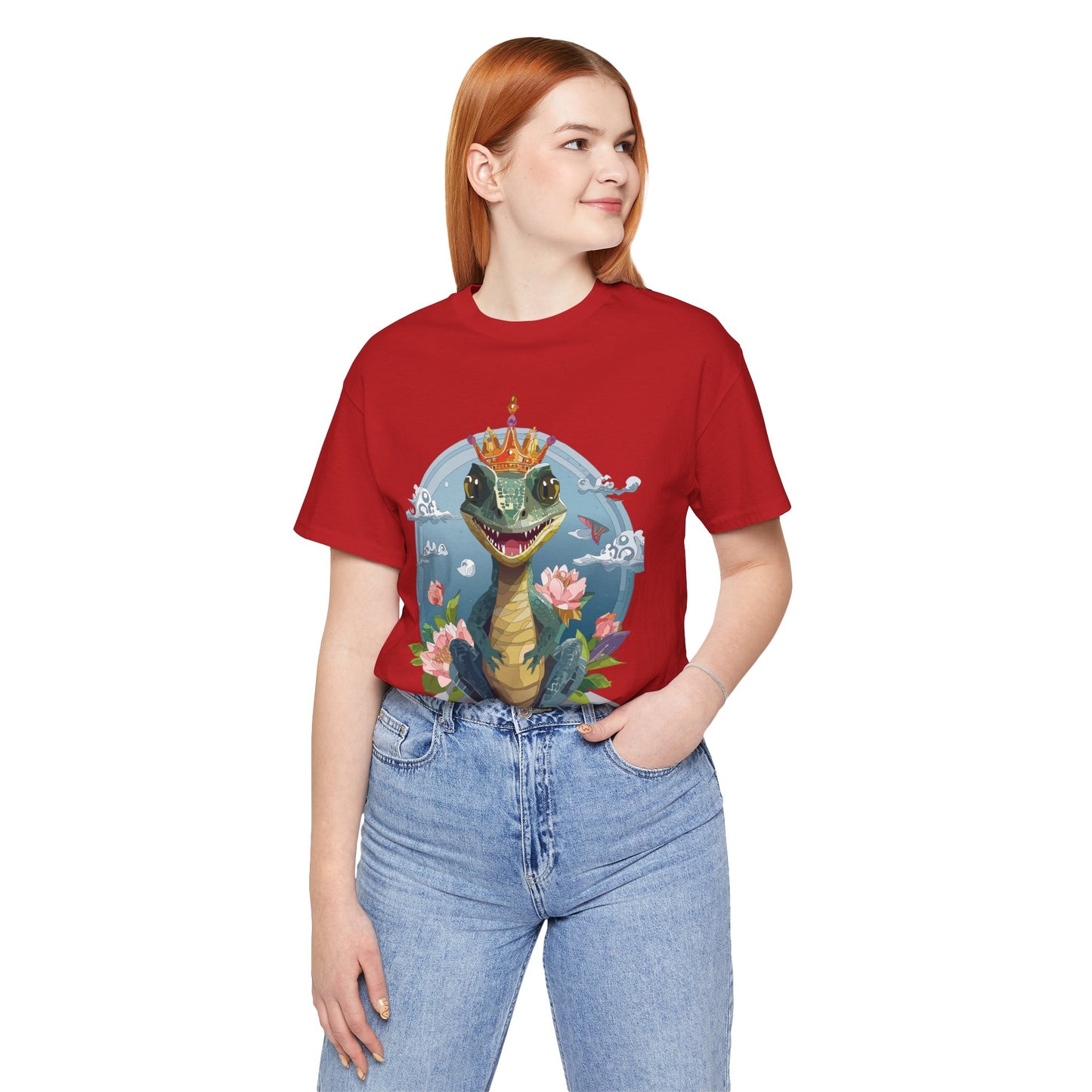Animals Shirt, Shirt with Lizard