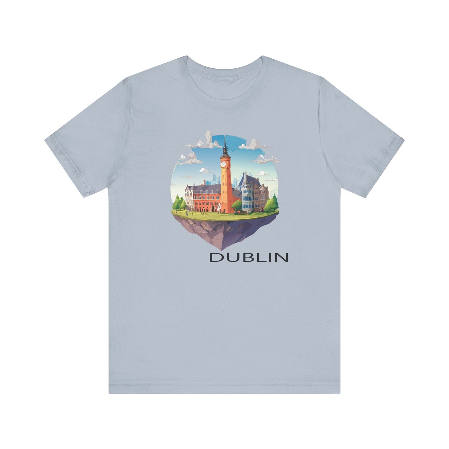 Dublin Shirt, Travel T-Shirt, Tourist Shirts, Tee Shirt with Travel Prints 2