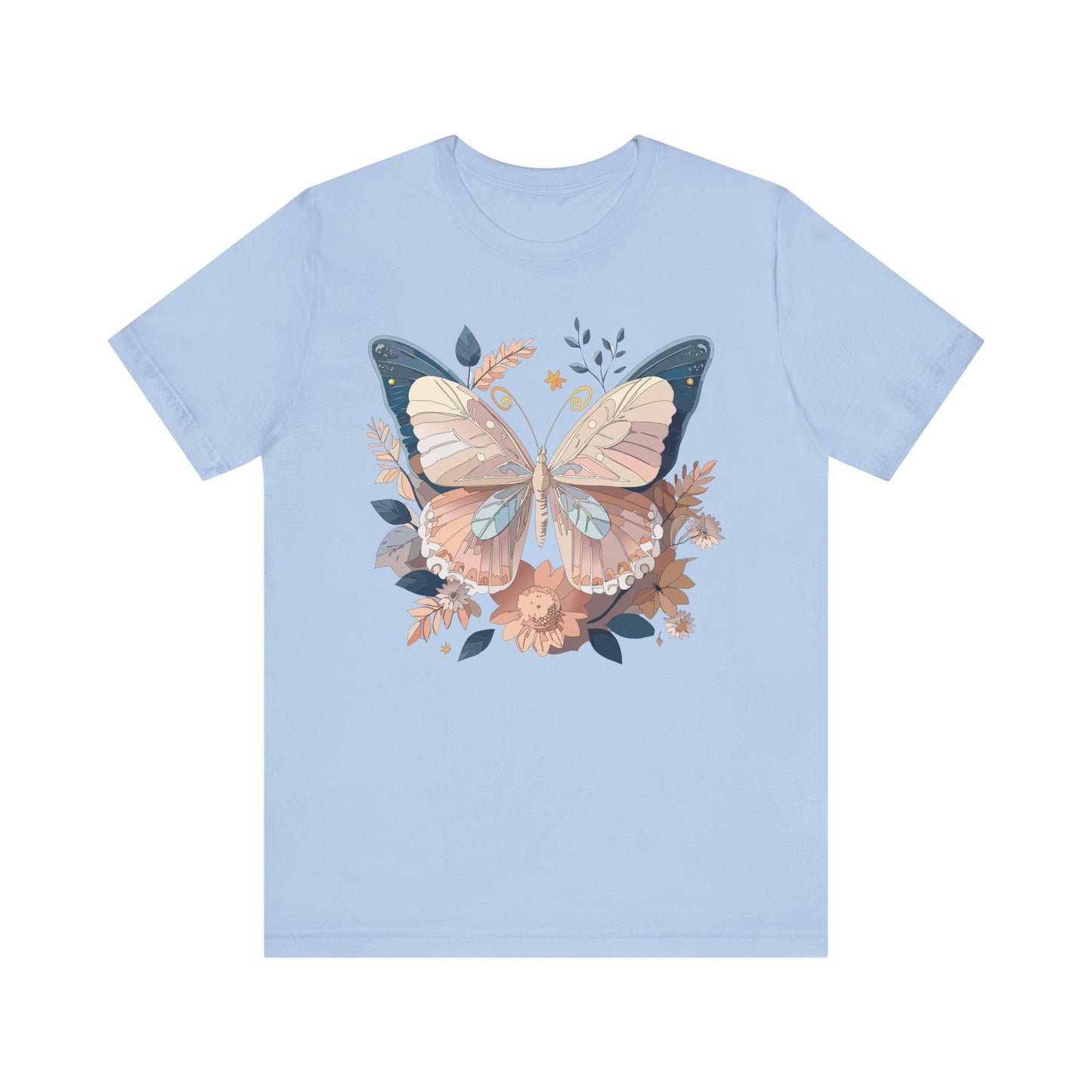 Butterfly Tee Shirt, Shirt with Butterfly