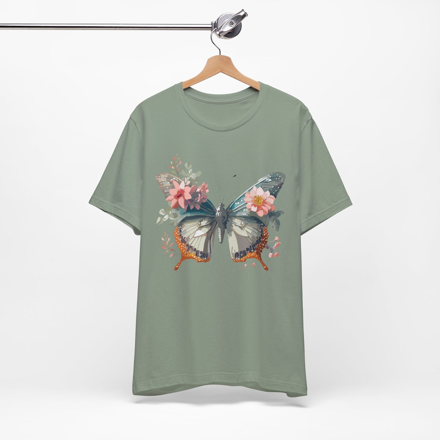 Butterfly Tee Shirt, Shirt with Butterfly