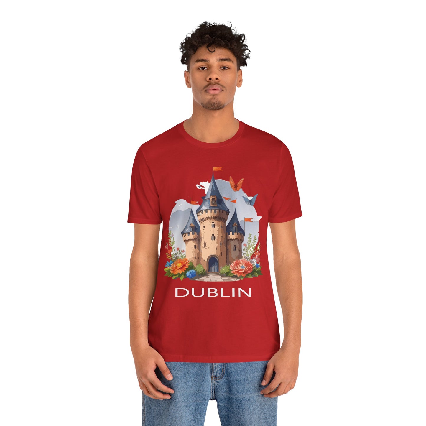 Dublin Shirt, Travel T-Shirt, Tourist Shirts, Tee Shirt with Travel Prints 4