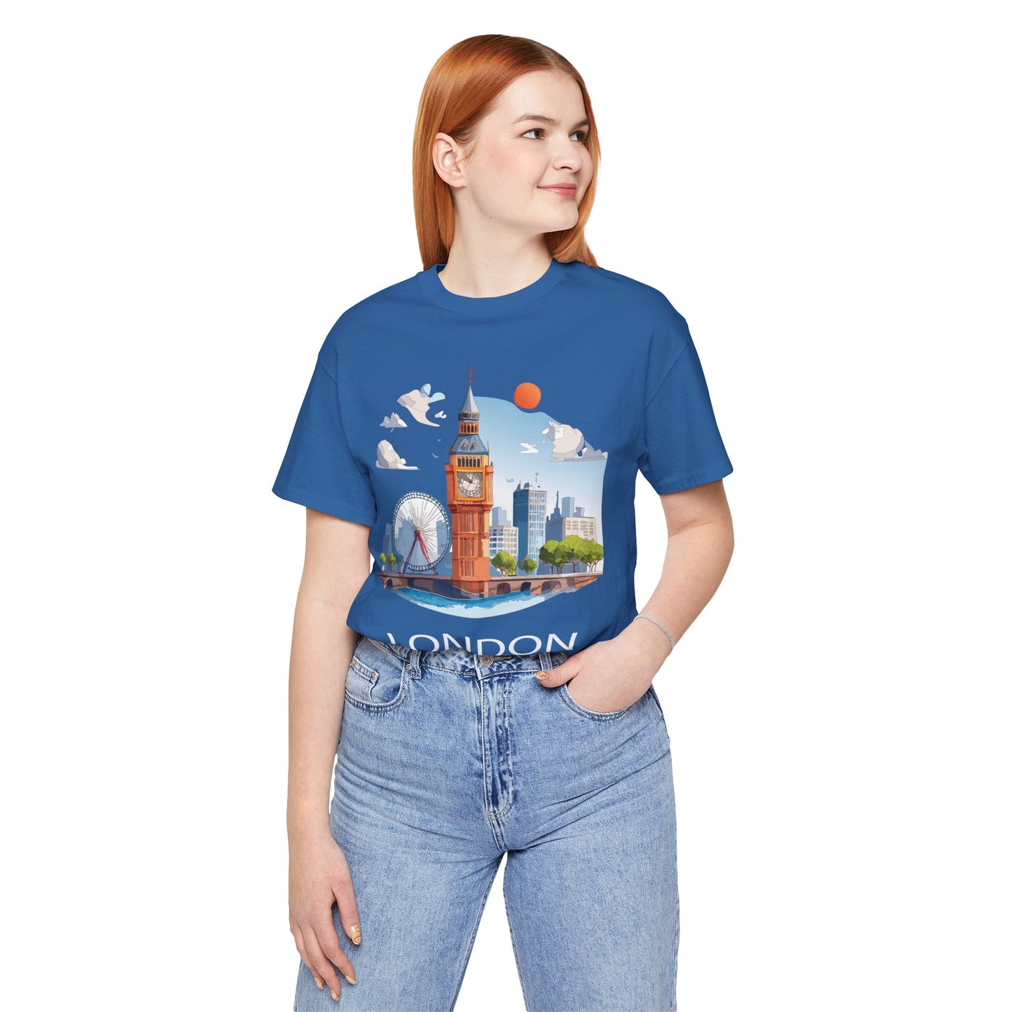 London Shirt, Travel T-Shirt, Tourist Shirts, Tee Shirt with Travel Prints 3