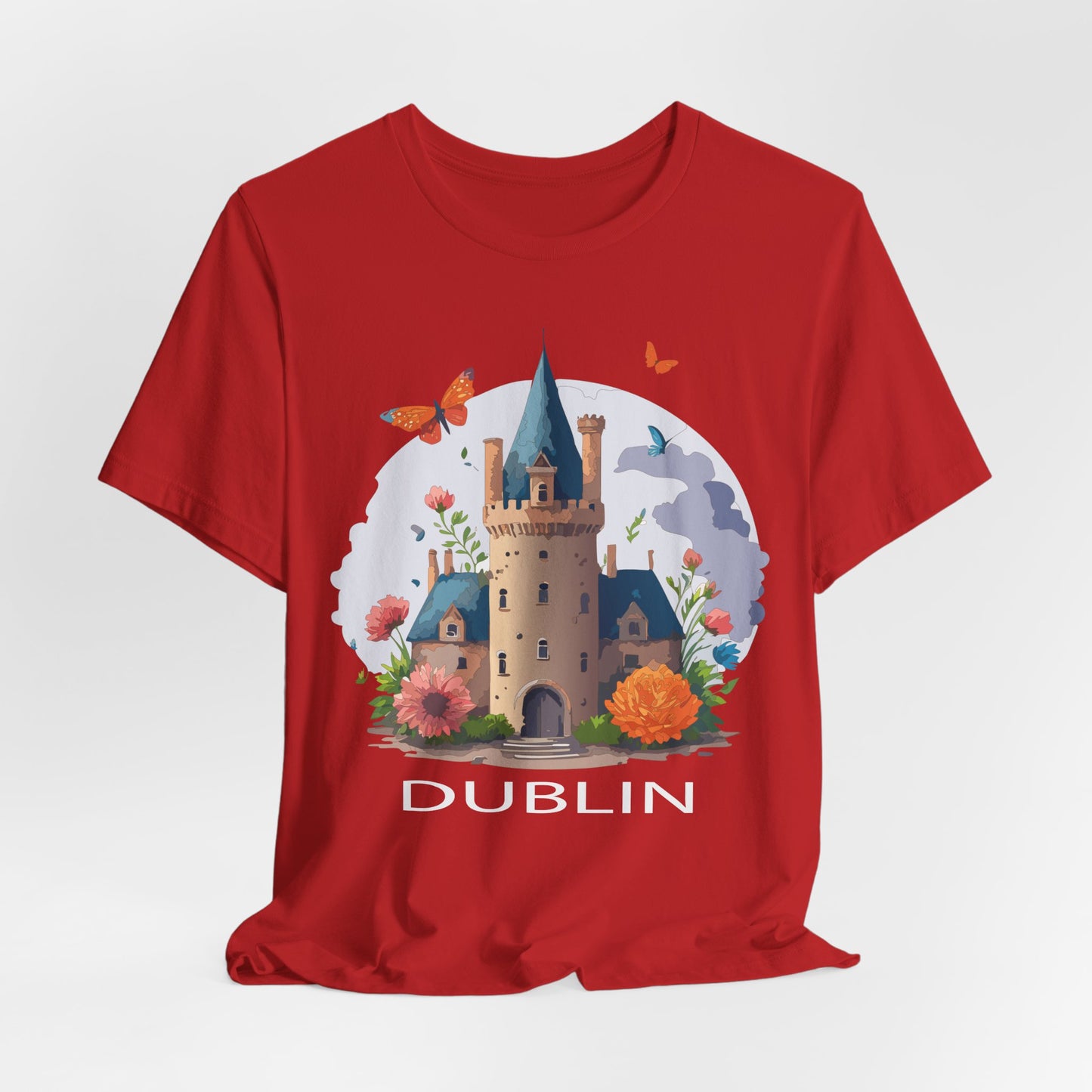 Dublin Shirt, Travel T-Shirt, Tourist Shirts, Tee Shirt with Travel Prints 5