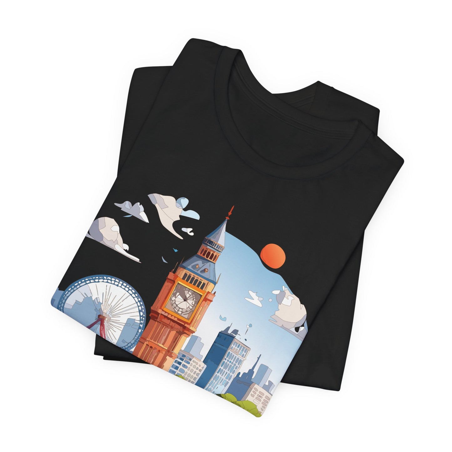 London Shirt, Travel T-Shirt, Tourist Shirts, Tee Shirt with Travel Prints 3
