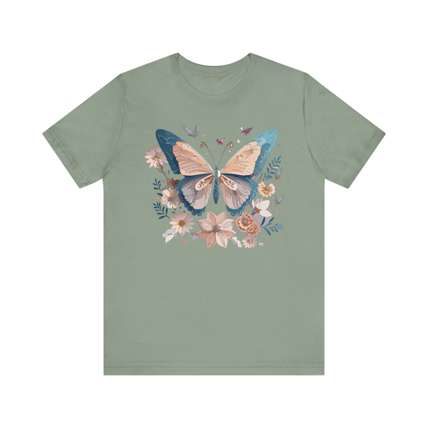 Butterfly Tee Shirt, Shirt with Butterfly