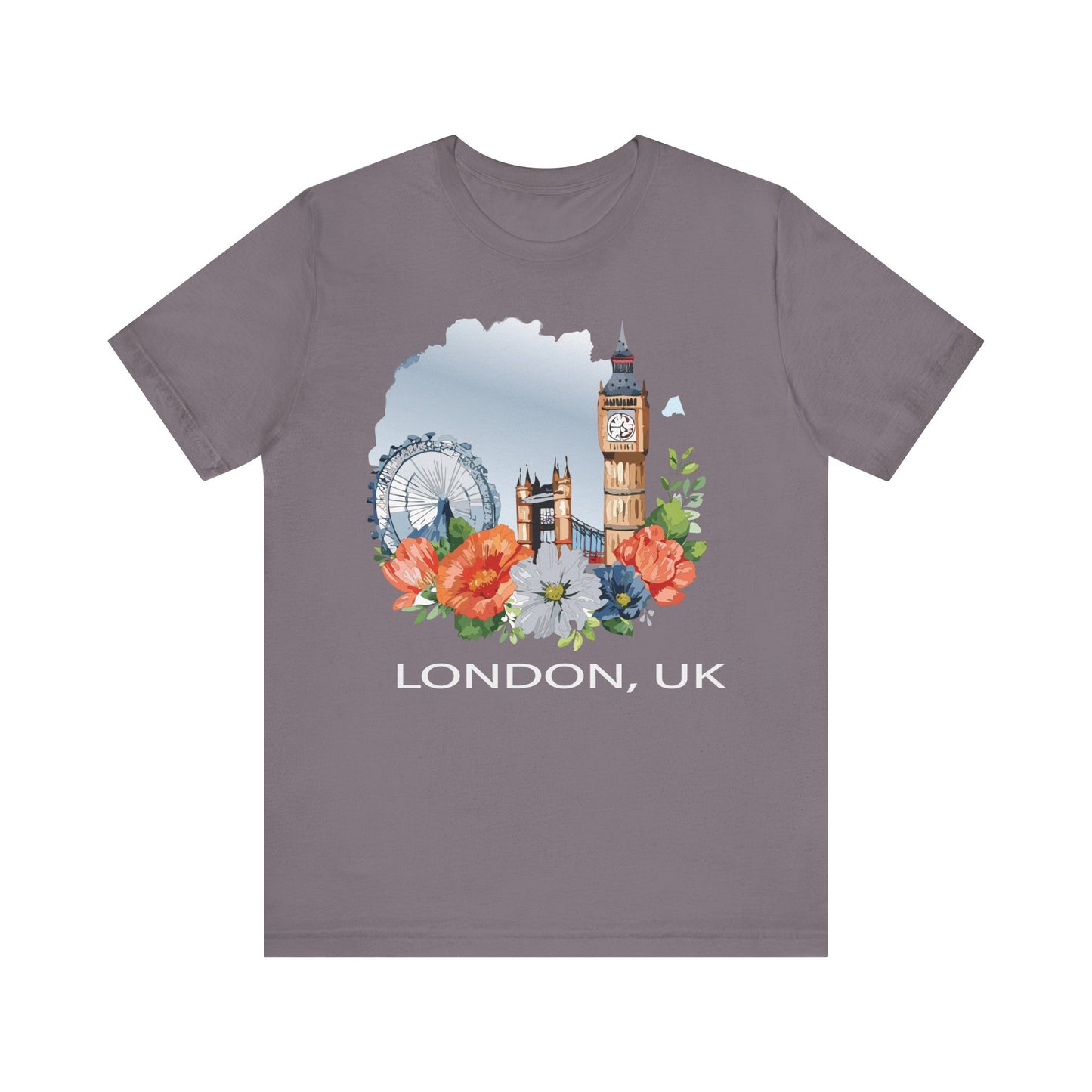 London Shirt, Travel T-Shirt, Tourist Shirts, Tee Shirt with Travel Prints 4