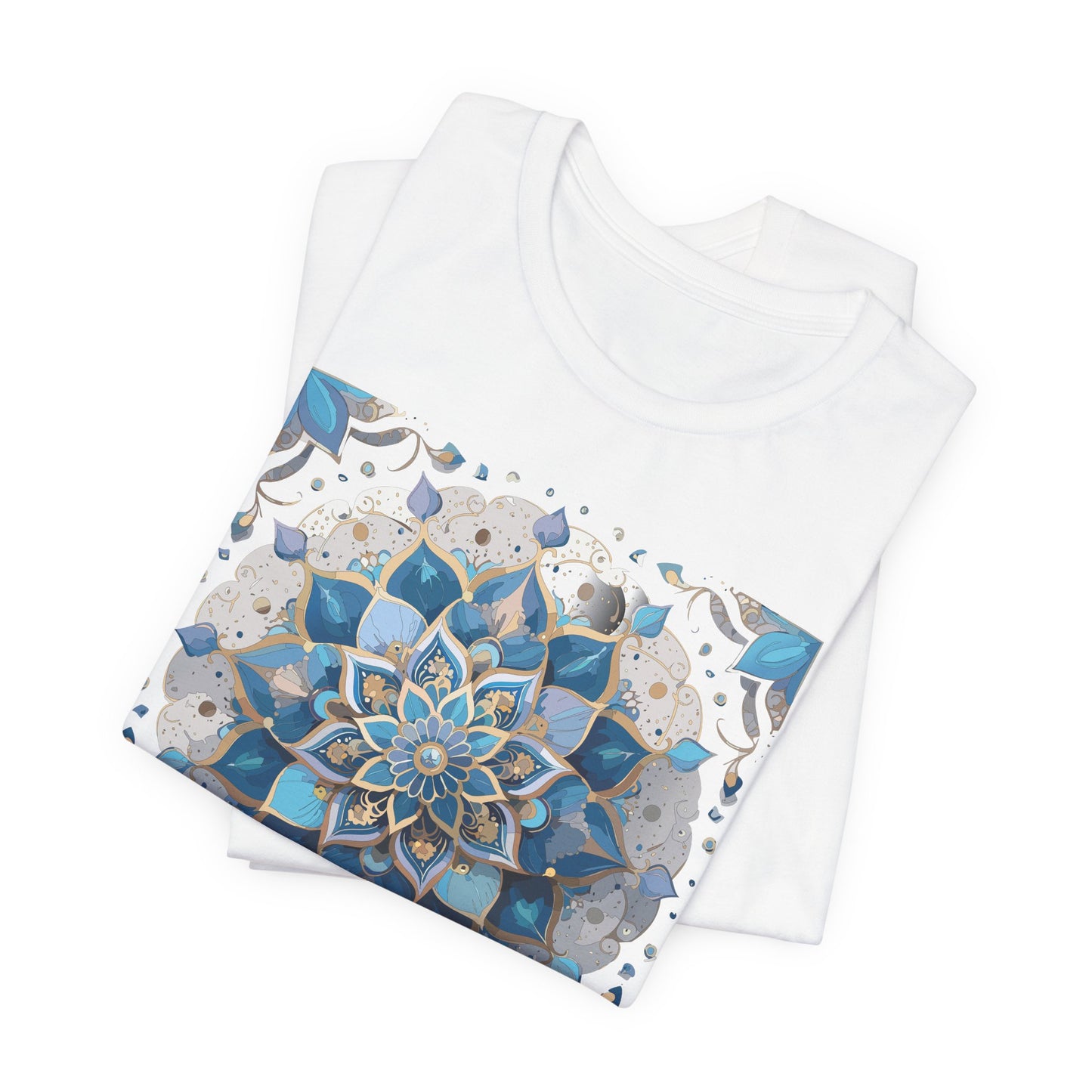 Floral Mandala Shirt, Flowers Mandala Shirt