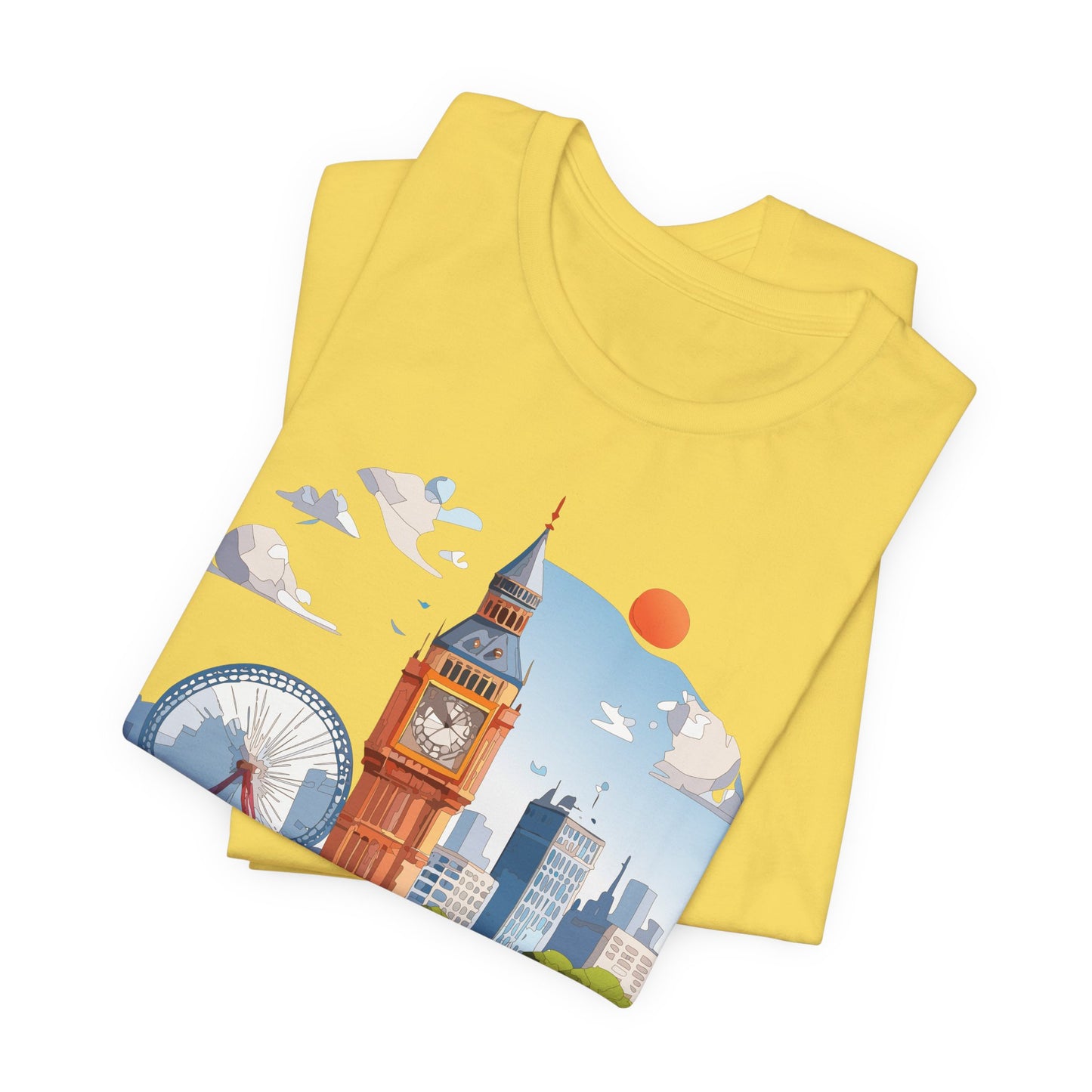 London Shirt, Travel T-Shirt, Tourist Shirts, Tee Shirt with Travel Prints 3