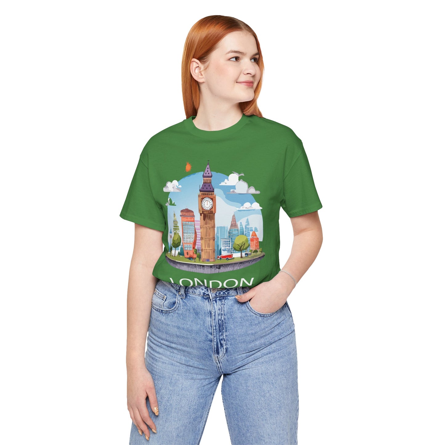 London Shirt, Travel T-Shirt, Tourist Shirts, Tee Shirt with Travel Prints 1