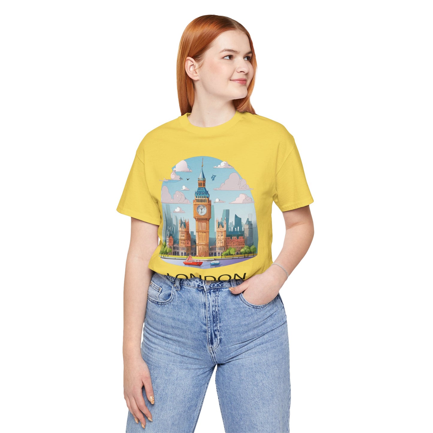 London Shirt, Travel T-Shirt, Tourist Shirts, Tee Shirt with Travel Prints 2