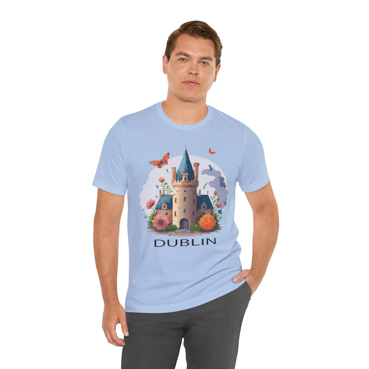 Dublin Shirt, Travel T-Shirt, Tourist Shirts, Tee Shirt with Travel Prints 5